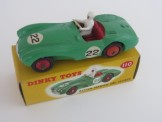 Dinky Toys 110 Green Aston Martin DB3 Sports Boxed