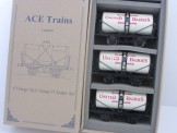 ACE Trains G1/M United Dairies Milk Tank Set A  Boxed