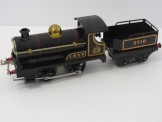 Early Hornby Gauge 0 C/W LNER Black 2710 Locomotive and Tender