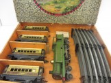 Early Hornby Gauge 0 Export No2 FCO Tank Passenger Set Boxed