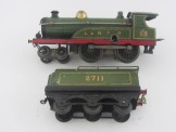 Early Hornby Gauge 0 C/W L&NER 2711 Locomotive and Tender