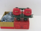Early Hornby Gauge 0 Double Wine Wagon Boxed