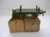 Very Early Hornby Gauge 0 No 1 Timber Wagon, Boxed