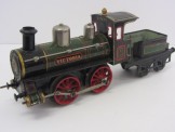 Bing Gauge One Clockwork 0-4-0 Locomotive and Tender "Victoria"
