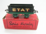 Early French Serie Hornby Gauge 0 ETAT Wagon a` Houille (B Type Open), Boxed