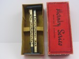 Pair of Hornby Gauge 0 Double Arm Signals No1 Boxed