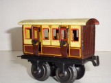 Bing Gauge 0 8cm L & NWR 4 Wheeled Passenger Coach