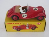 Dinky Toys 108 MG Midget Sports.  Red, Boxed