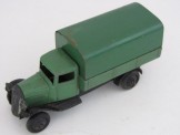 Dinky Toys 25b Covered Wagon.  Green.
