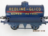 Hornby Gauge 0 Redline Glico Tank Wagon