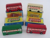 4 Various Matchbox No 74 Buses, Boxed