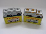 2 Matchbox No 66 Greyhound Buses, Boxed