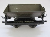 Early Hornby Gauge 0 ''McAlpine'' Side Tipping Wagon Lettered ''Tipping Wagon''