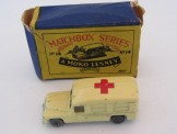 Matchbox Series No 14 Ambulance, Boxed