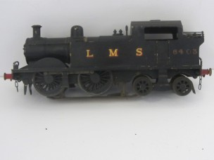 Gauge 0 Coarse Scale 12v DC 3-Rail LMS 0-4-4 Tank Locomotive