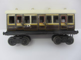 Scarce Early Bing Gauge 0 18cm LNWR 1st/3rd Bogie Coach