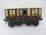 Scarce Early Bing Gauge 0 18cm L&NWR Full Brake Bogie Coach 35