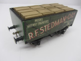 Stedman Gauge 0 Wood and Paper Litho "R F Stedman & Co Ltd" Private Owner Open Wagon