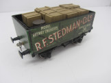 Stedman Gauge 0 Wood and Paper Litho "R F Stedman & Co Ltd" Private Owner Open Wagon