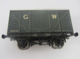 Early Postwar Leeds/Stedman Gauge 0 Wood and Paper Litho GW Luggage Van