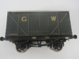 Early Postwar Leeds/Stedman Gauge 0 Wood and Paper Litho GW Luggage Van