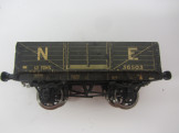 Early Postwar Leeds/Stedman Gauge 0 Wood and Paper Litho NE Open Wagon