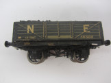 Early Postwar Leeds/Stedman Gauge 0 Wood and Paper Litho NE Open Wagon