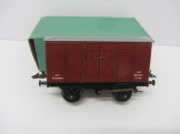 Postwar Hornby Gauge 0 No50 Goods Van Boxed