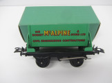Postwar Hornby Gauge 0 No50 Side Tipping Wagon Boxed