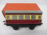 Postwar Hornby Gauge 0 No51 Coach 1st Class Boxed