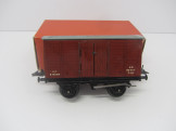 Postwar Hornby Gauge 0 No50 Goods Van Boxed