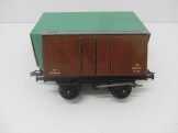 Postwar Hornby Gauge 0 No50 Goods Van Boxed