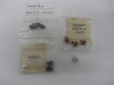 10 Postwar Hornby Gauge 0 Lamps