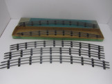 5 Hornby Gauge 0 Steel Curved Rails (Half Circle) Boxed