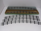 5 Hornby Gauge 0 Steel Curved Rails (Half Circle) Boxed