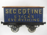 Early Hornby Gauge 0 Nut and Bolt "Seccotine" Private Owner Van