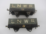 2 Early Hornby Solid Base LNWR Open Wagons