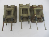 3 Bassett-Lowke Gauge 0 Hydraulic Buffer Stops