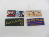 4 Replica Hornby Gauge 0 Fencing Poster Board Advertisments