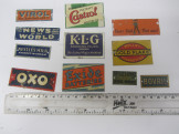 Bassett-Lowke Etc Tinplate Advertising Signs