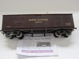Very Rare Early Bassett-Lowke c1916 Wooden Gauge 0 NER High Capacity Box Wagon