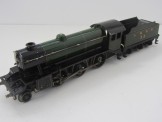 Bassett-Lowke Gauge 0 12v DC Electric LNER Green 2-6-0 Mogul Locomotive and Tender 33
