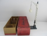 Early Hornby Gauge 0 Single Lamp Standard Boxed