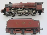 Rare Marklin For Bassett-Lowke Gauge 0 20Volt Electric LMS Maroon 4-6-0 5XP Jubilee Class Locomotive and Tender 5573