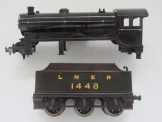 Rare Bassett-Lowke Gauge 0 Locomotive Body and Tender for Electric LNER J39 No1448