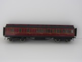 Very Rare Exley Gauge 0 Midland Clerestory Roof B/3rd Side Corridor Bogie Coach 103