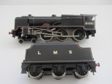 Bassett-Lowke Gauge 0 12vDC Electric LMS Black 4-6-0 "Royal Scot" Locomotive and Tender 6100