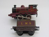 Bing Gauge 0 Clockwork LMS Maroon 0-4-0 Locomotive and Tender 4429