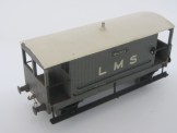 Rare Bassett-Lowke Gauge 0 wood Construction 20Ton Brake Van 164908