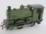 Bassett-Lowke Gauge 0 Clockwork 0-4-0 Peckett Tank Locomotive 1017